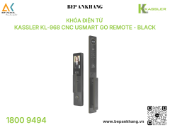 Khóa điện tử Kassler KL-968 CNC USMART GO Remote - Black